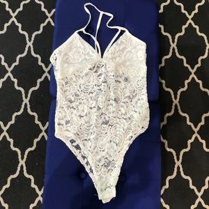 Boohoo all lace bodysuit